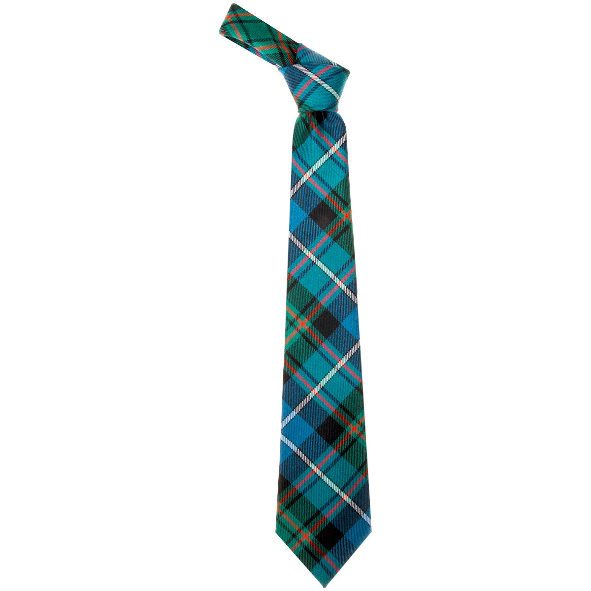 MacRae Hunting Ancient Tartan Tie - Lochcarron weavers