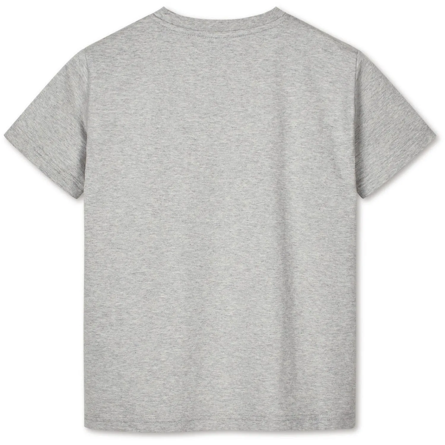 Mads Nrgaard Light Grey Melange Printed Tee Thorlino Tee