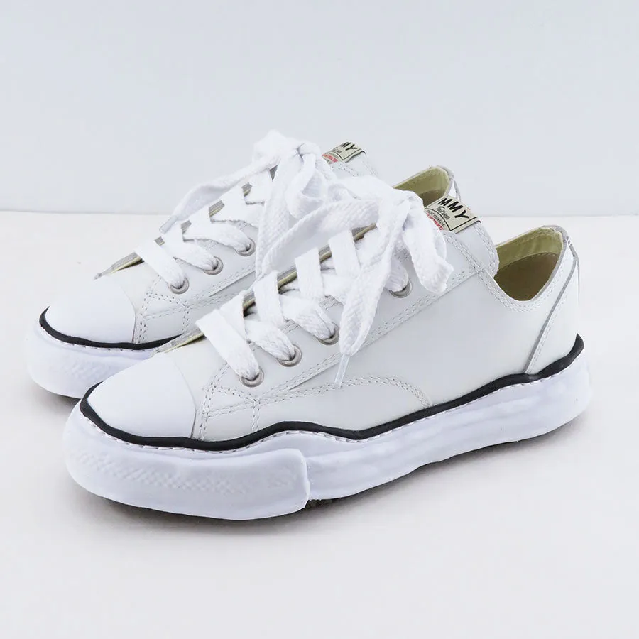 【Maison MIHARA YASUHIRO】PETERSON OG Sole Leather Low-top Sneaker (WHITE) A06FW736