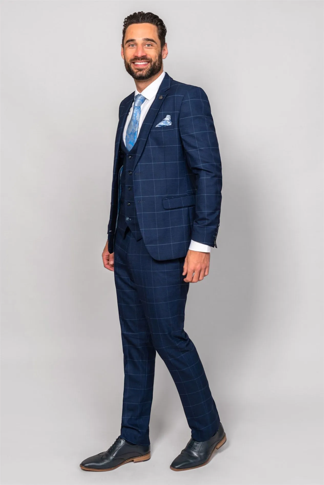 Marc Darcy Edinson Navy Suit Jacket