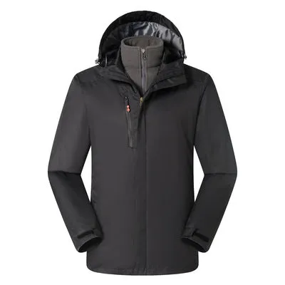 MBluxy 100% Polyester Winter Windproof Warm Men's Jackets