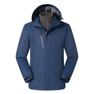 MBluxy 100% Polyester Winter Windproof Warm Men's Jackets