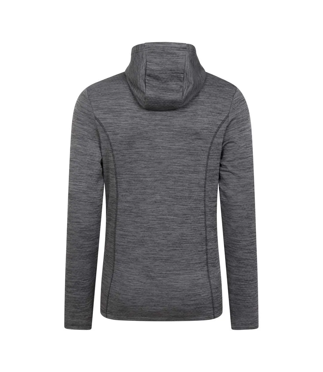 Mens finsbury textured hoodie dark grey Mountain Warehouse