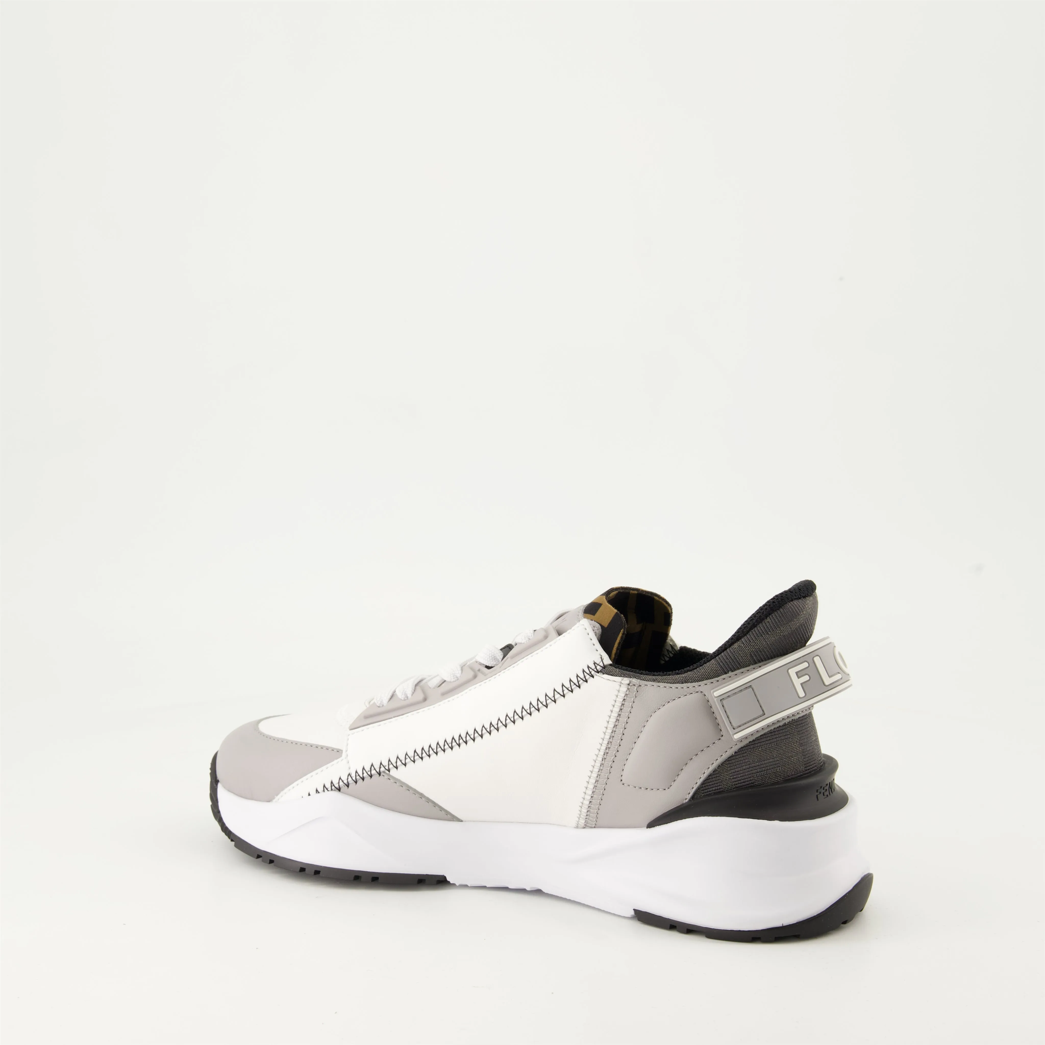 Modern Gray Sneakers with Technical Finish