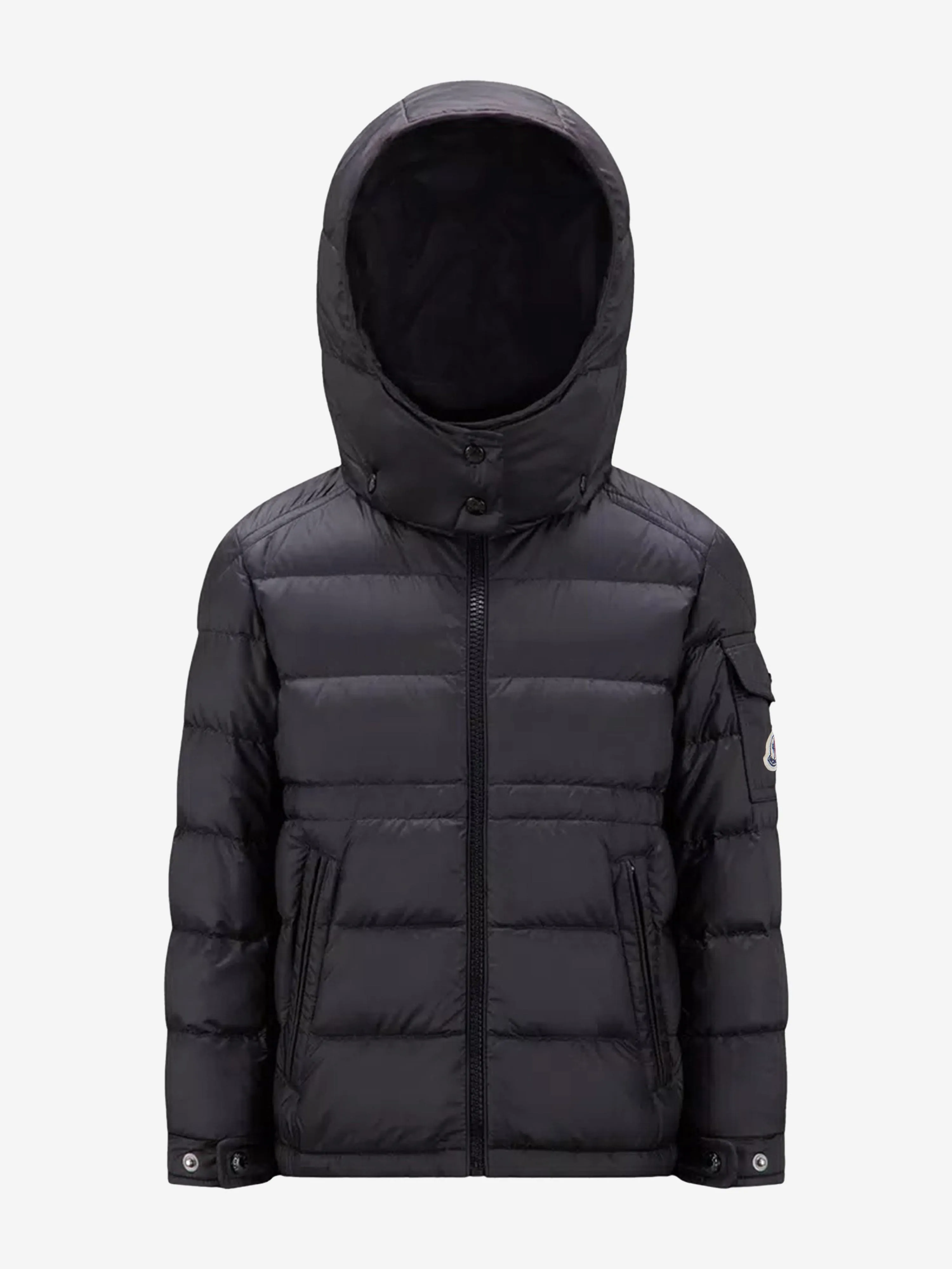 Moncler Enfant Girls Down Padded Dalles Jacket in Black