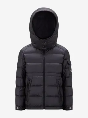 Moncler Enfant Girls Down Padded Dalles Jacket in Black