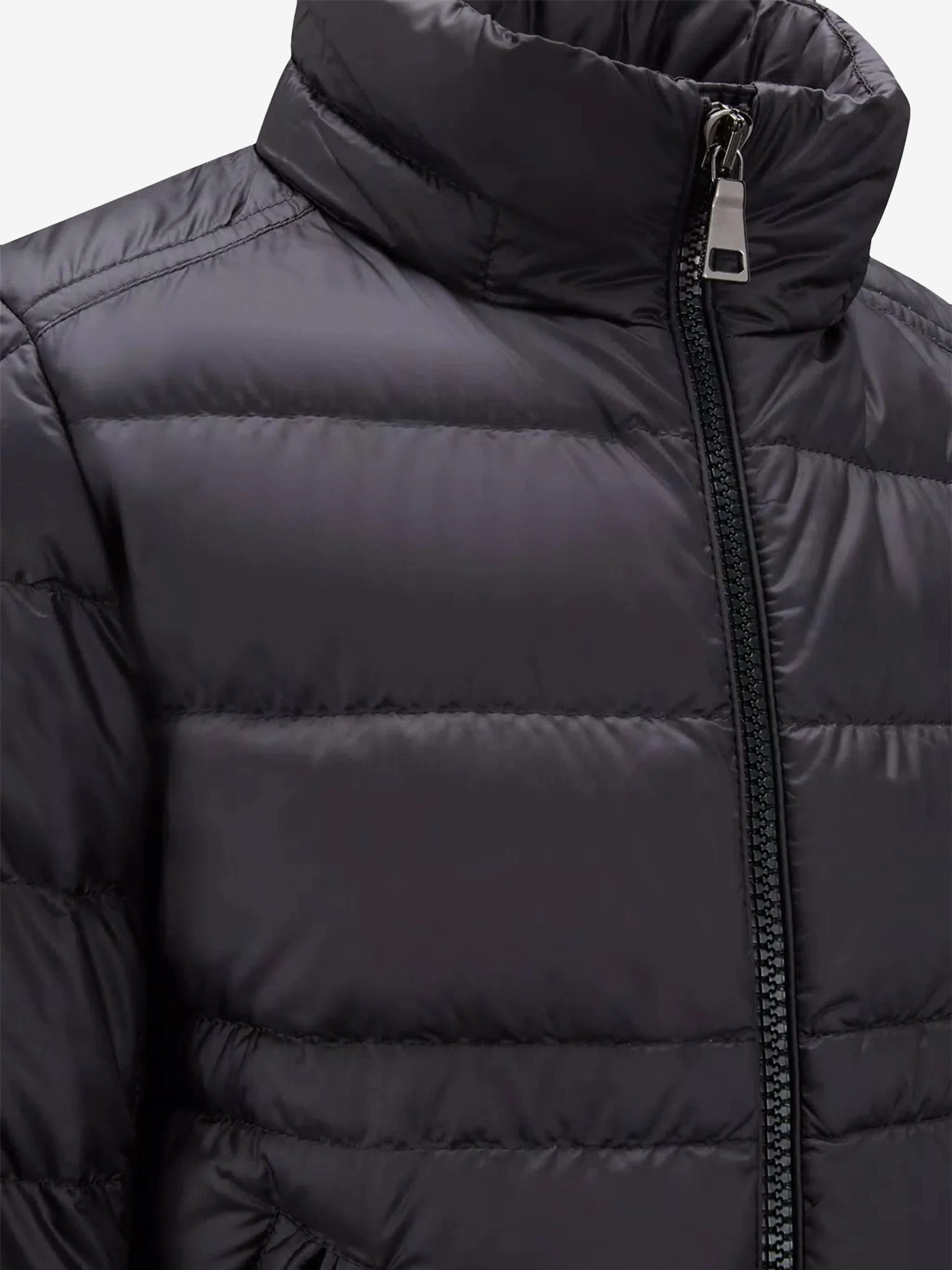 Moncler Enfant Girls Down Padded Dalles Jacket in Black