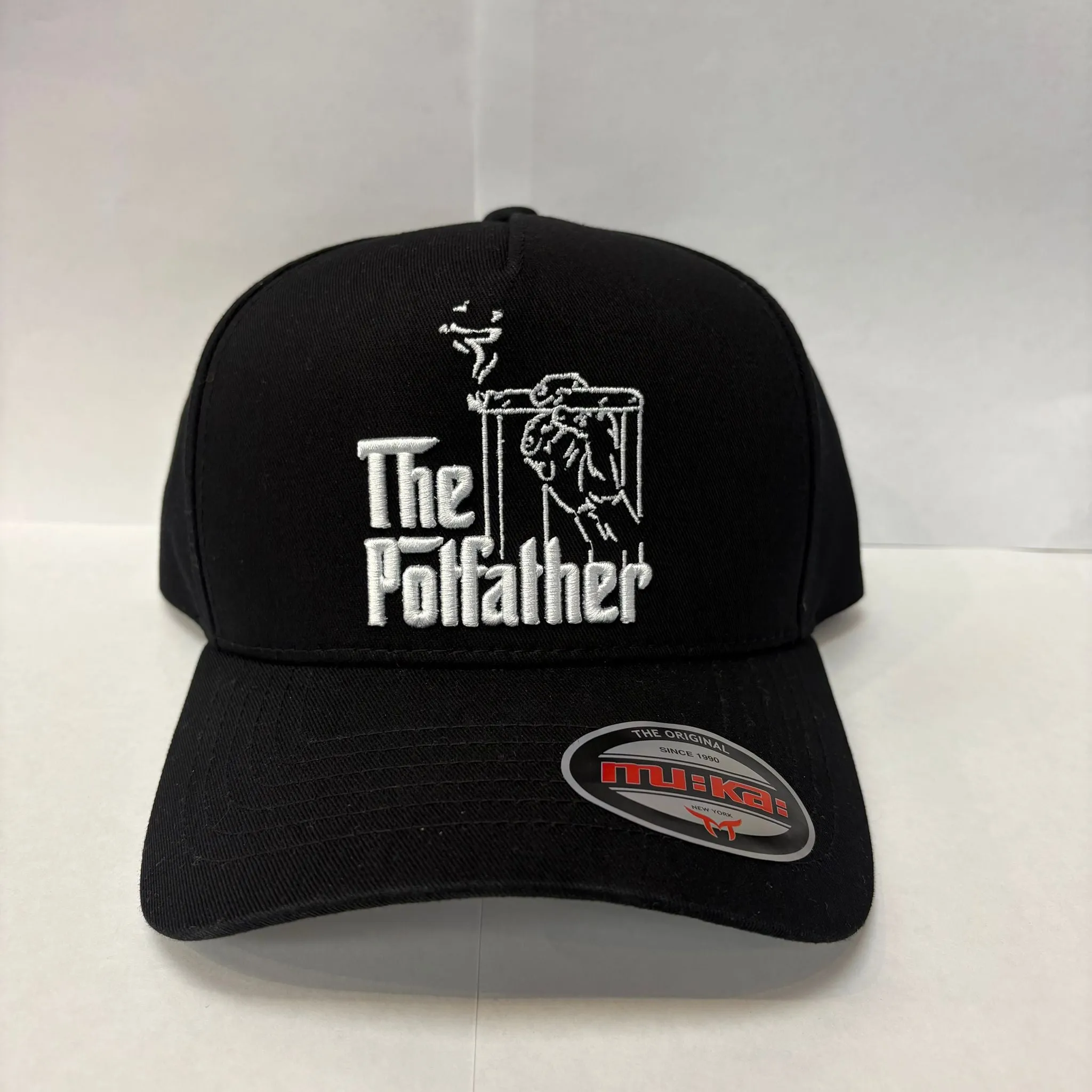 Muka The Potfather  Black Snap Back Hat