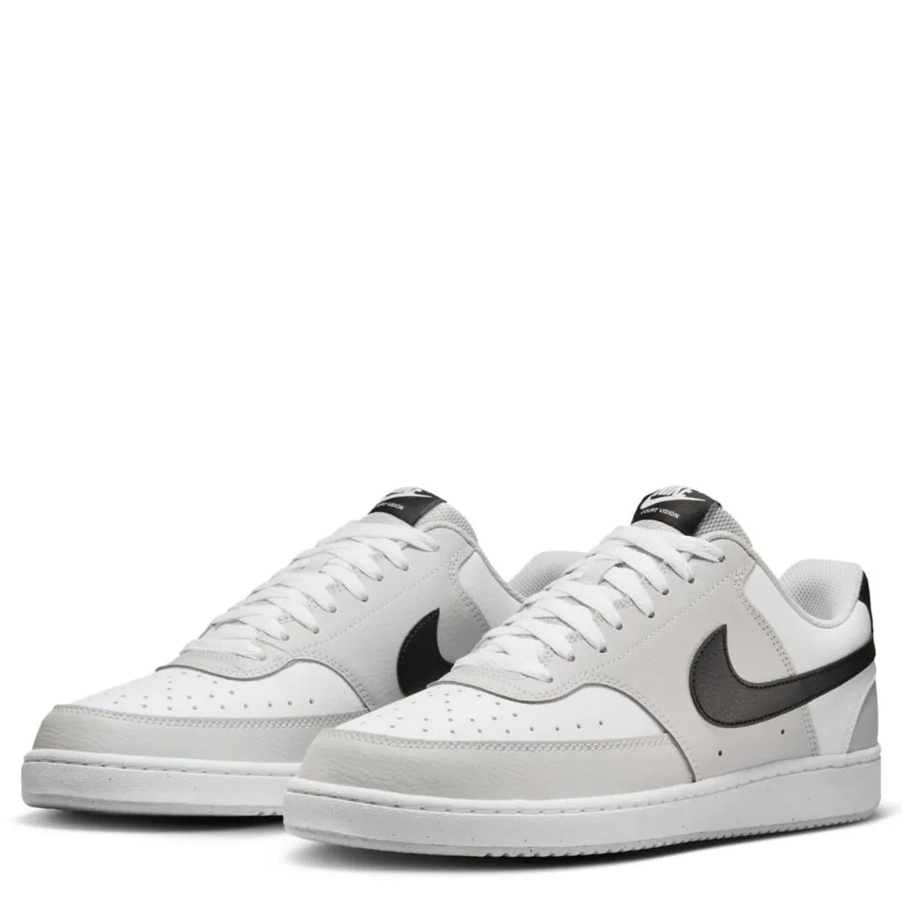 NIKE  MENS COURT VISION LOW SNEAKER