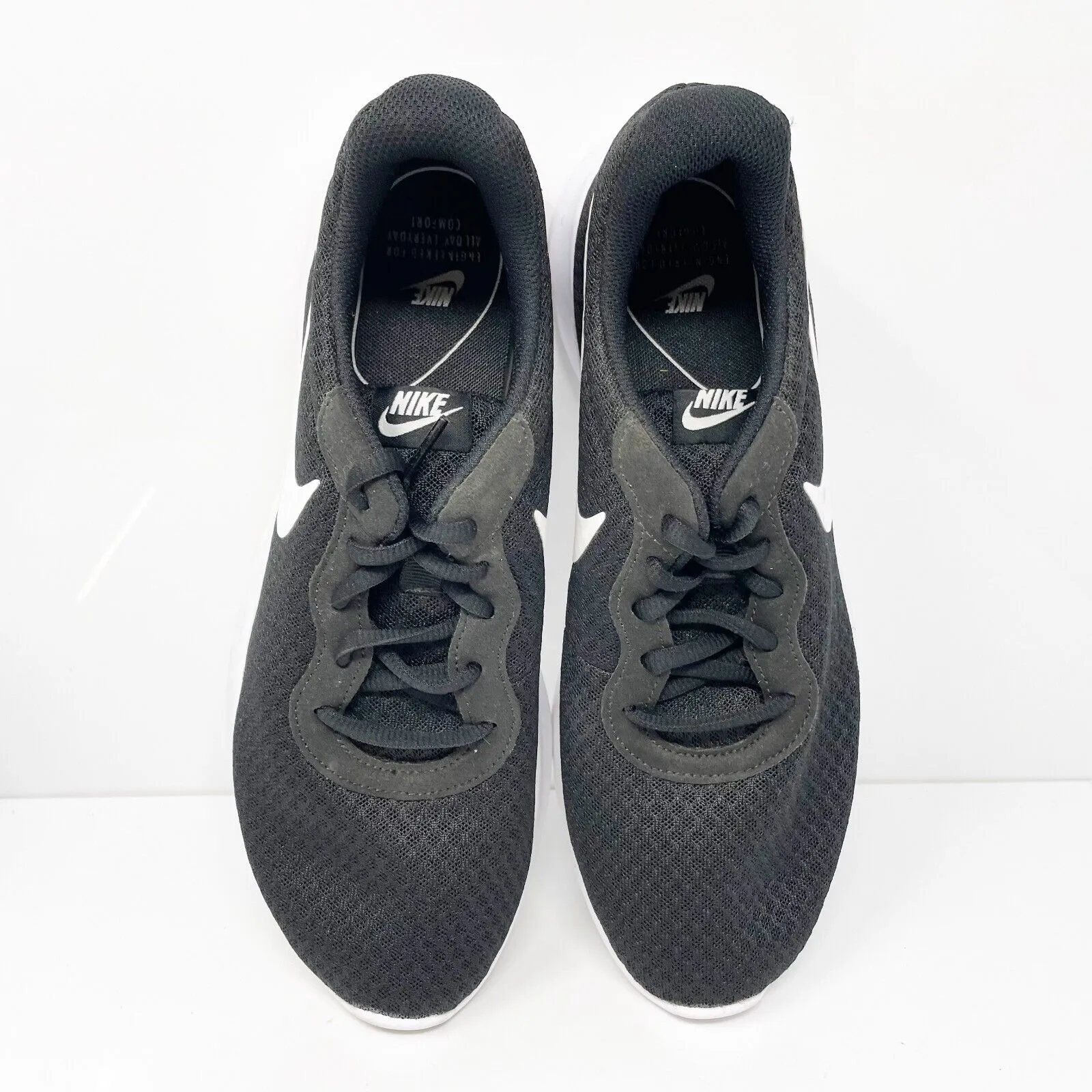 Nike Womens Tanjun 812655-011 Black Running Shoes Sneakers Size 10