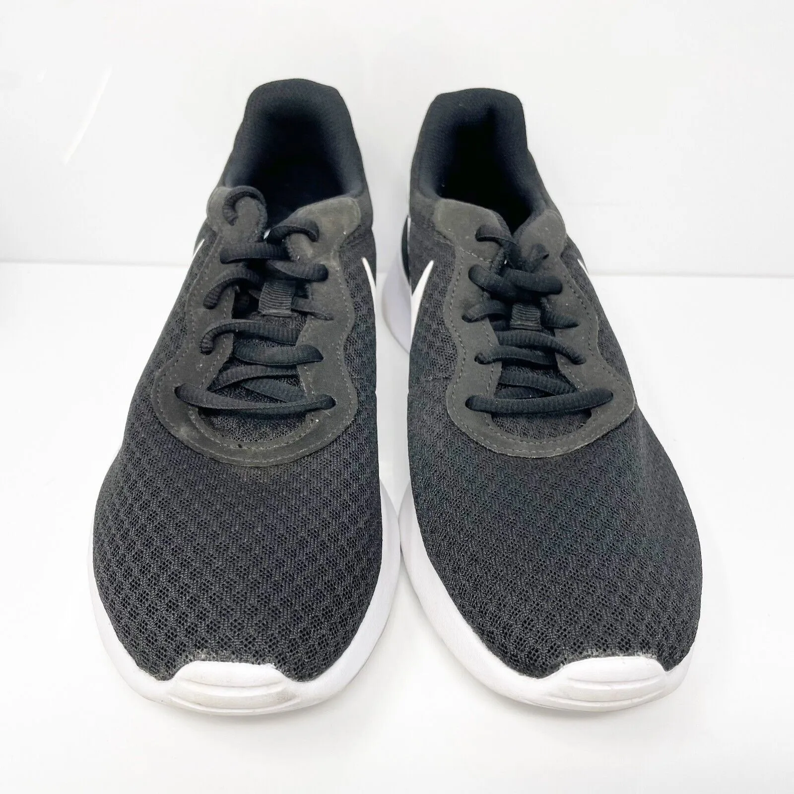 Nike Womens Tanjun 812655-011 Black Running Shoes Sneakers Size 10