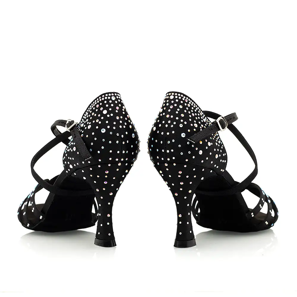 Noir - 3 Latin Dance Heels