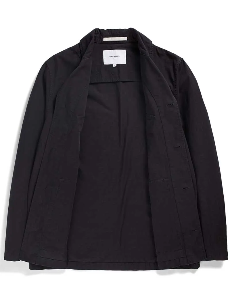 Norse Projects Mads Ripstop Series Jacket Black