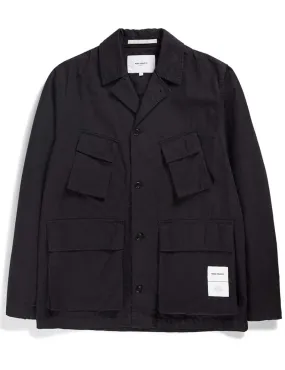 Norse Projects Mads Ripstop Series Jacket Black