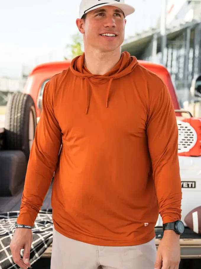 Orange Performance Hoodie