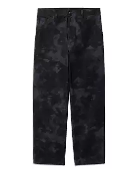 Pantalone Uomo Carhartt Wip Single Knee Chromo Pant Black Chromo