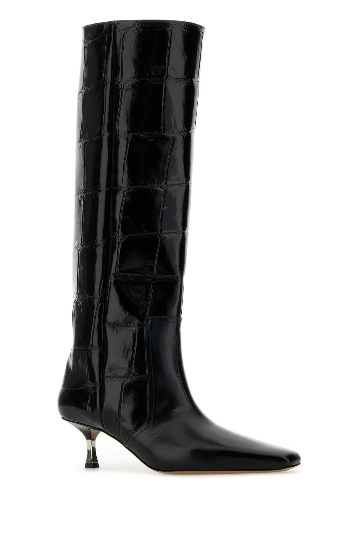 Paris Texas Black Leather Bettina Boots