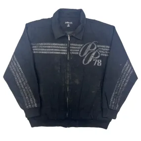 Pelle Pelle Soda Club Black Varsity Jacket