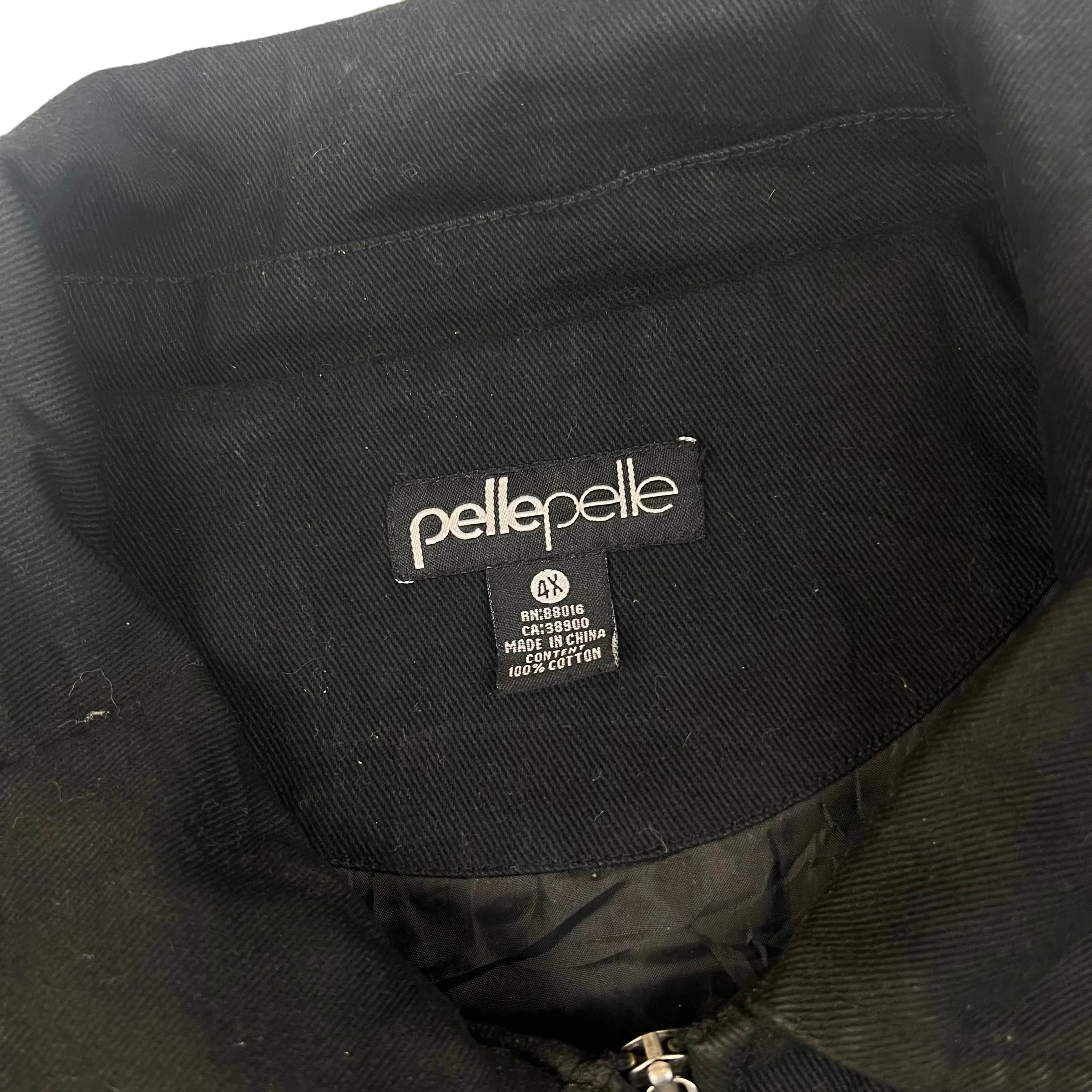 Pelle Pelle Soda Club Black Varsity Jacket