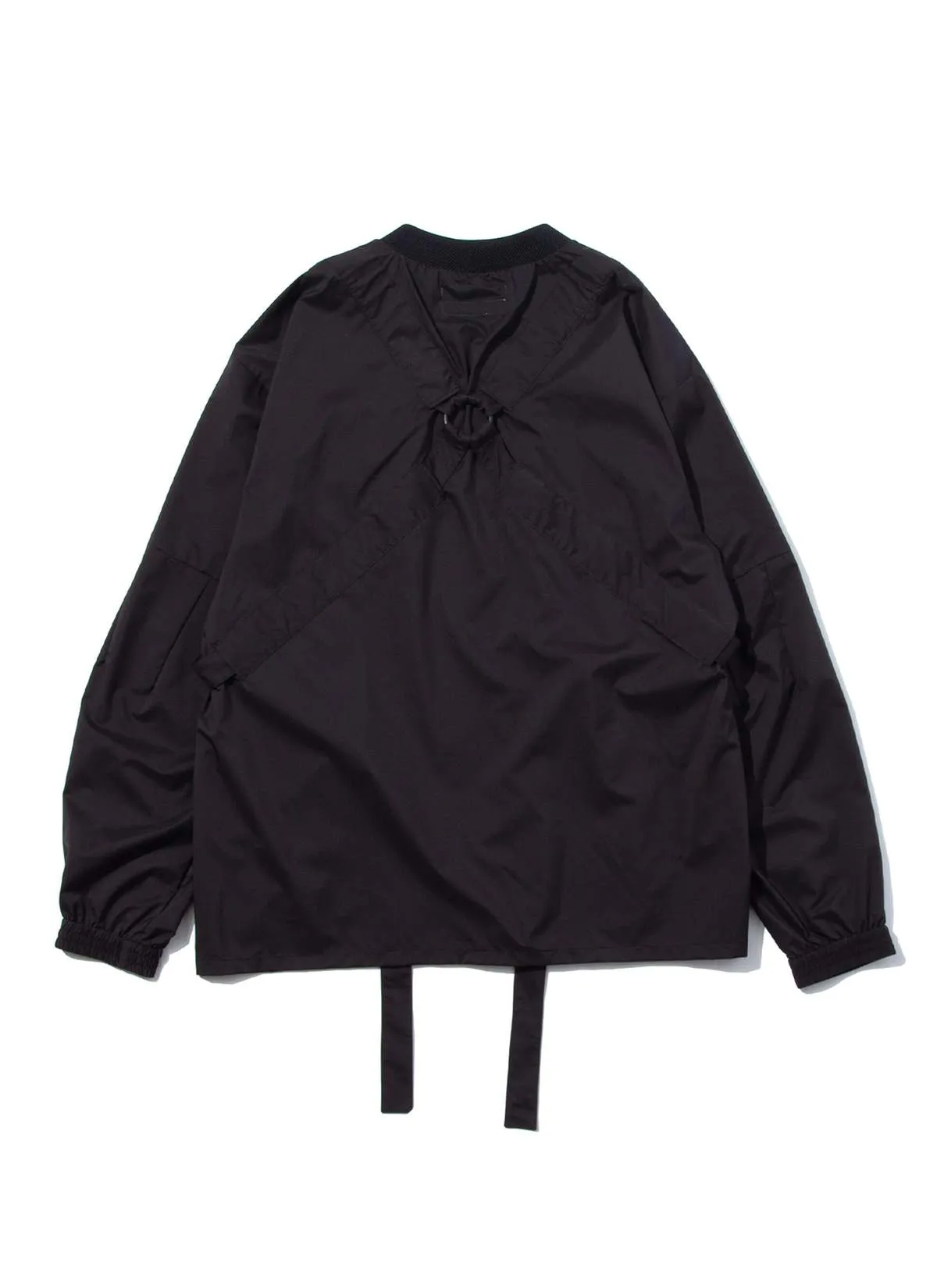 PERTEX PARACHUTE SHIRT JACKETS - BLACK