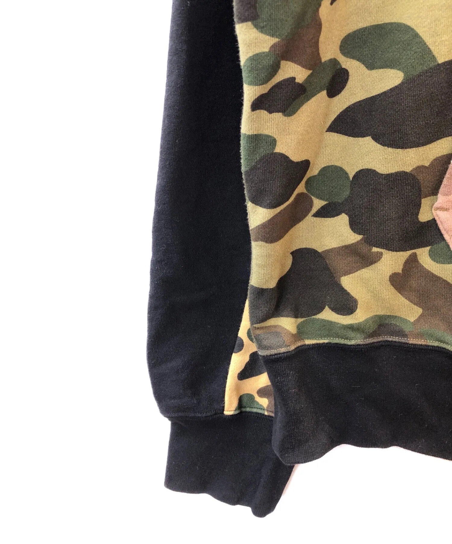 [Pre-owned] A BATHING APE APE Multicolor Camouflage Hoodie 001PPH301007X