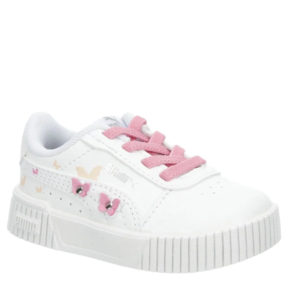 PUMA  GIRLS TODDLER CARINA 2.0 SNEAKER