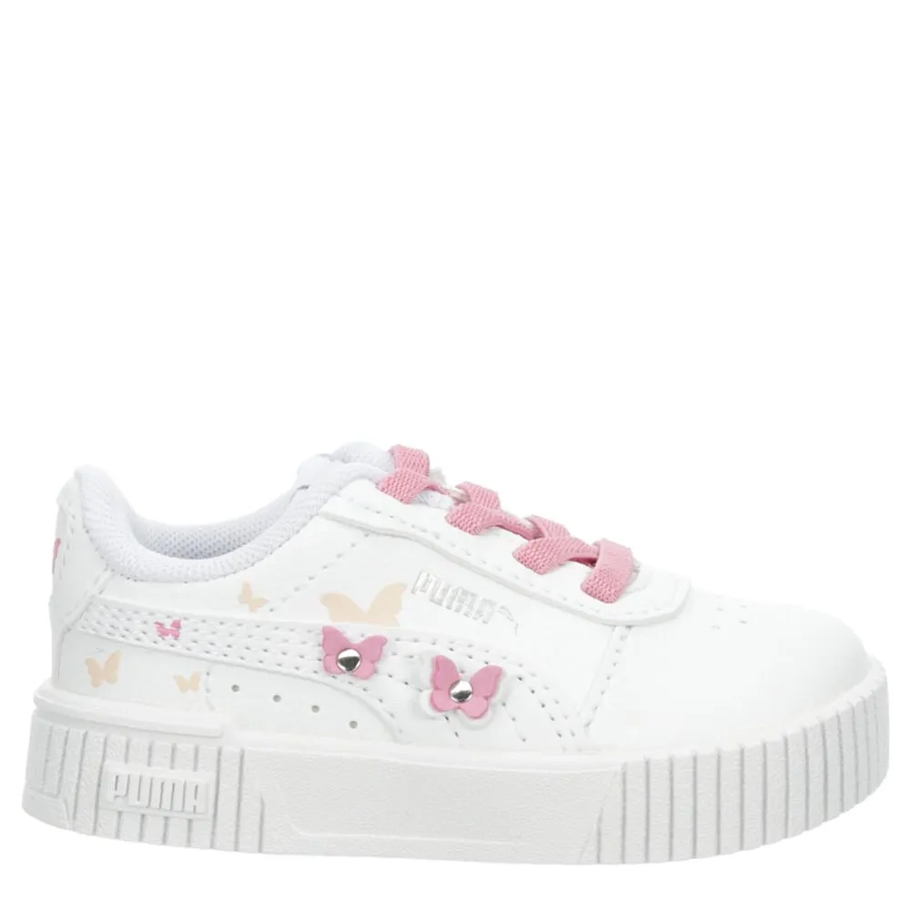 PUMA  GIRLS TODDLER CARINA 2.0 SNEAKER