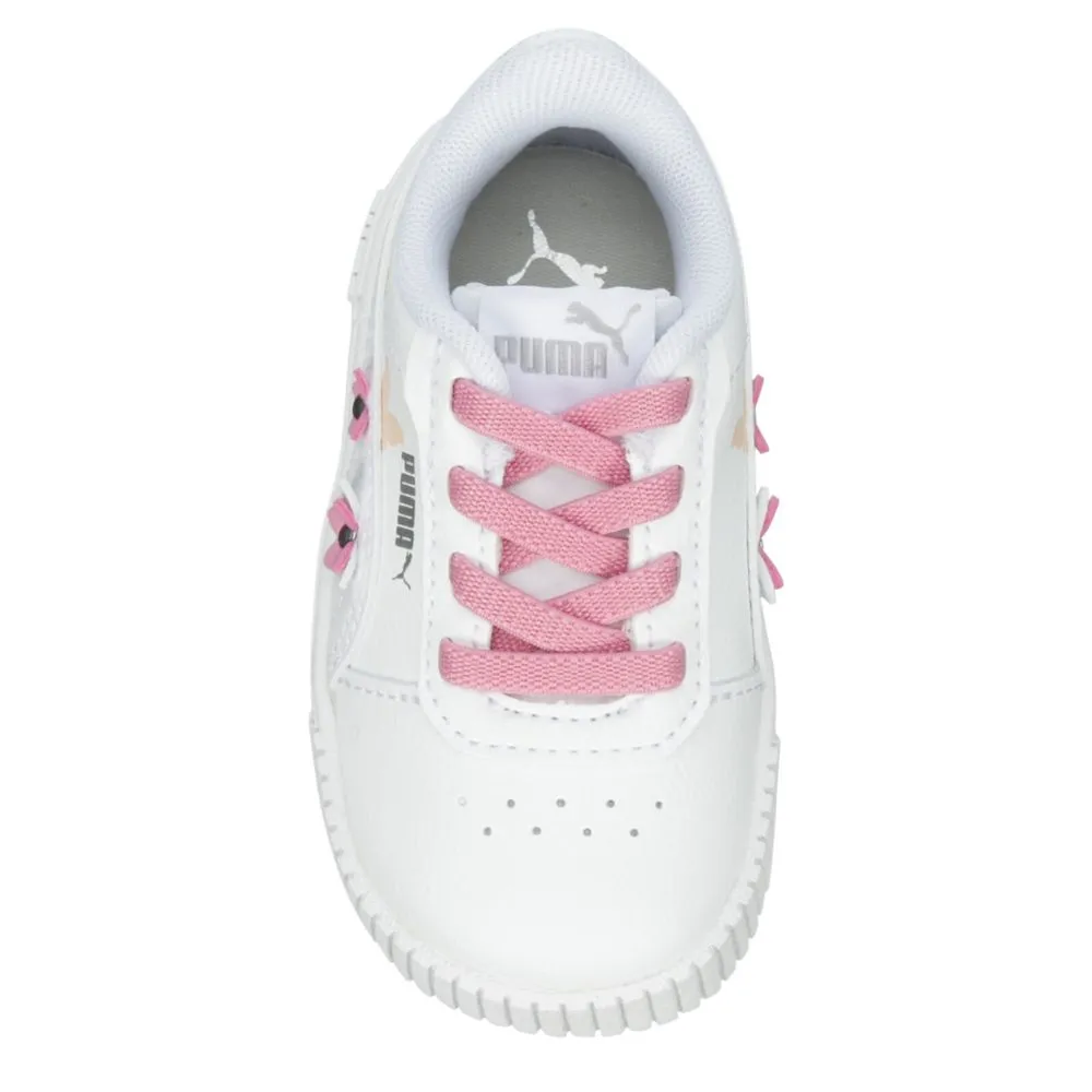 PUMA  GIRLS TODDLER CARINA 2.0 SNEAKER