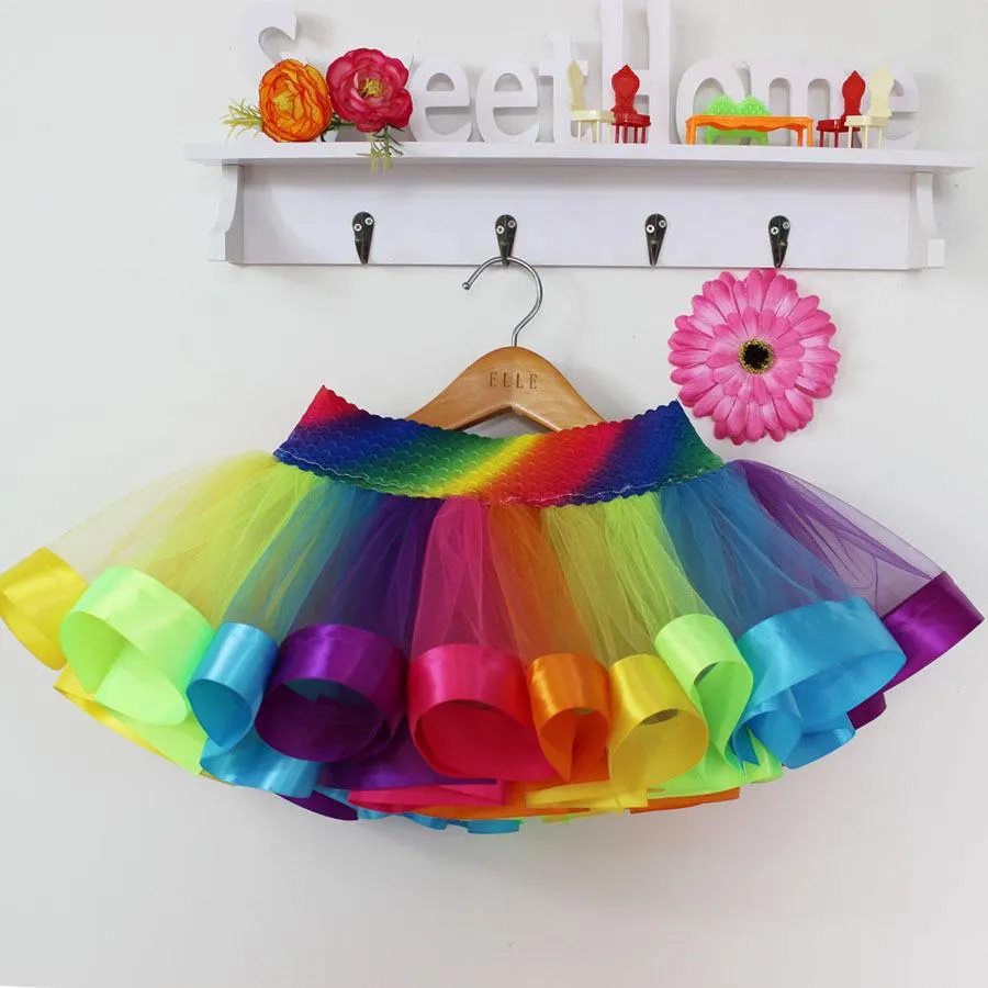 Rainbow tutu Skirt