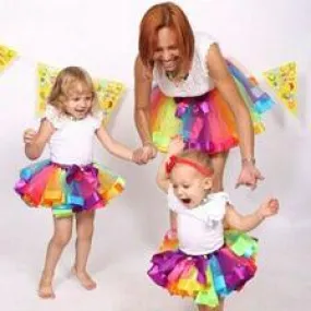 Rainbow tutu Skirt