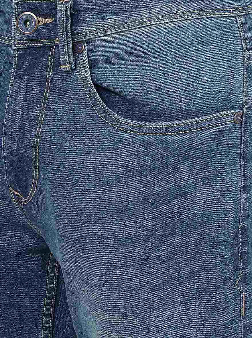 River Blue Washed Slim Fit Jeans | JadeBlue