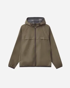 Rm LW Rain Jacket Packable - Dusty Oak