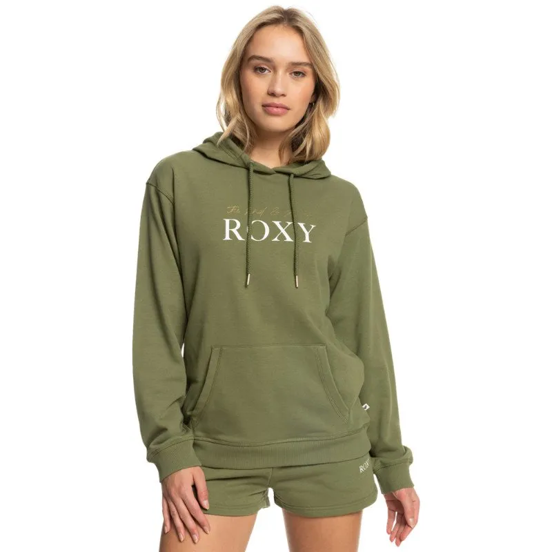 Roxy SURF STOKED TERRY HOODY - LODEN GREEN