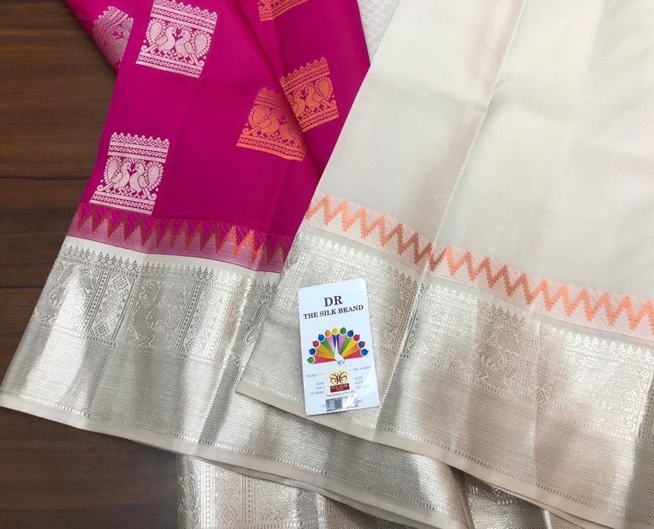 Saadhana  , Pure Kanjivaram Handloom Pattu Silk Saree for Women-PDS001KSG