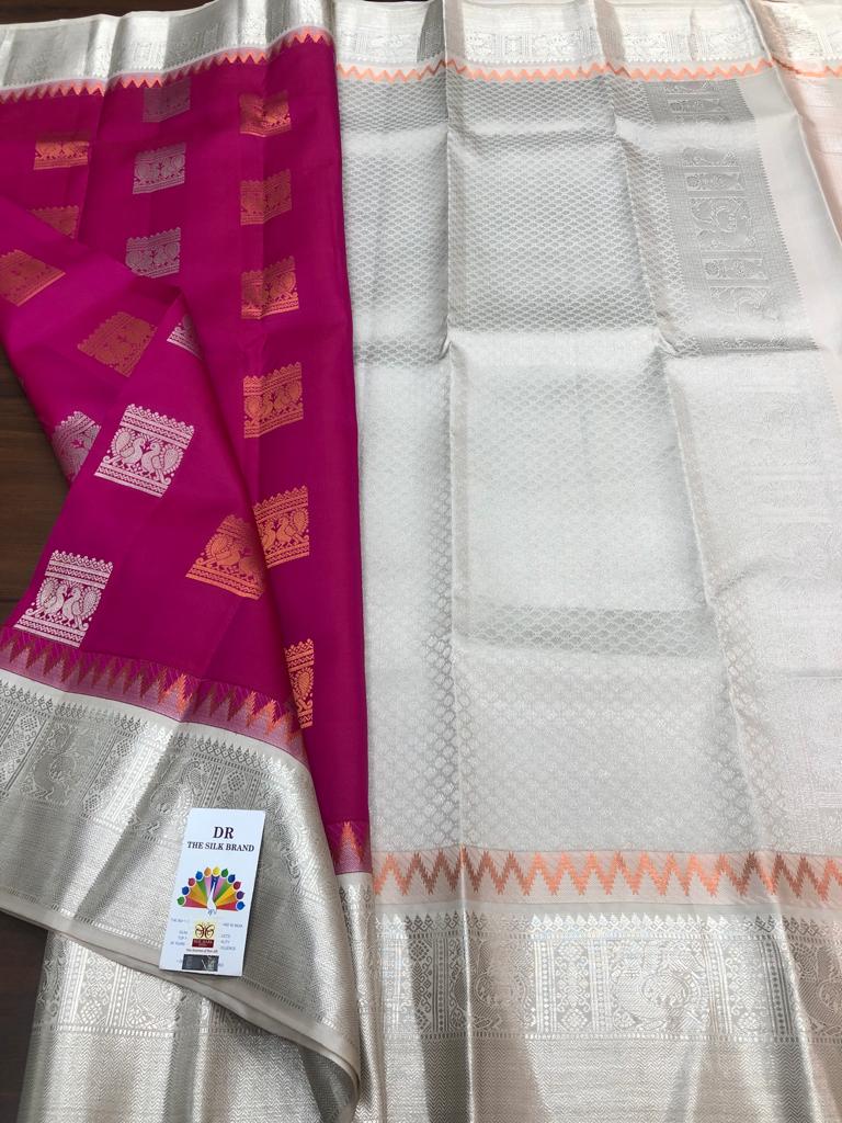 Saadhana  , Pure Kanjivaram Handloom Pattu Silk Saree for Women-PDS001KSG