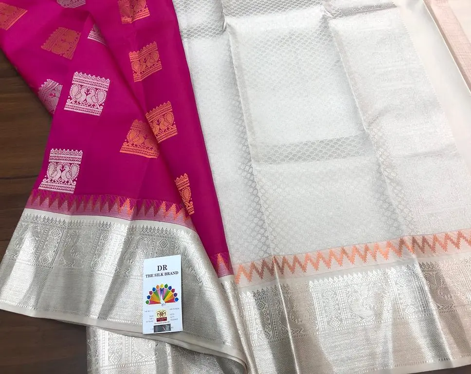 Saadhana  , Pure Kanjivaram Handloom Pattu Silk Saree for Women-PDS001KSG