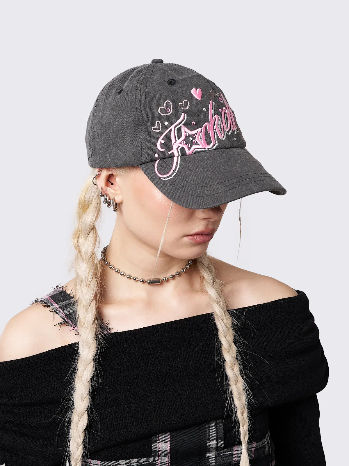 Sassy Sweetheart Rhinestones Baseball Cap