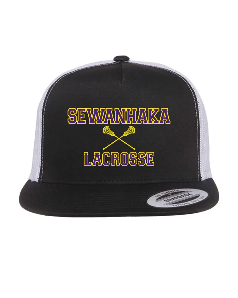 Sewanhaka Lacrosse Embroidered Trucker Hat