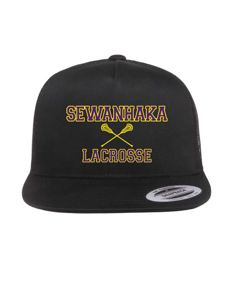 Sewanhaka Lacrosse Embroidered Trucker Hat