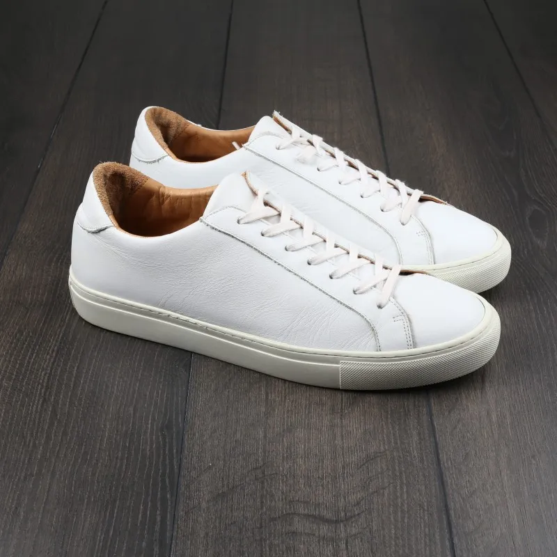 Skolyx Premium sneaker in white leather UK11 / EU45 - Used