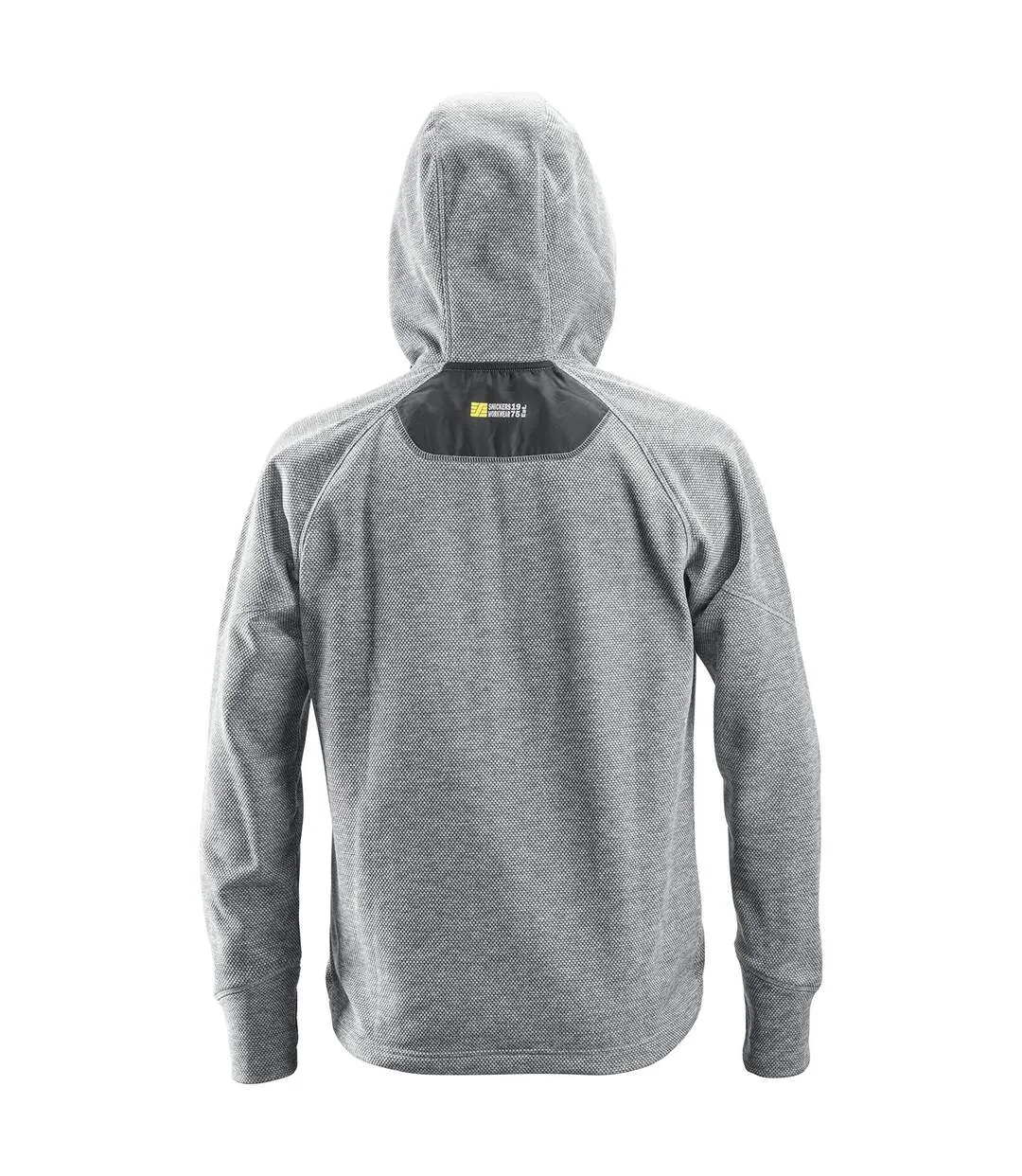 Snickers Mens Fleece Hoodie (Gray/Black) - UTRW8394