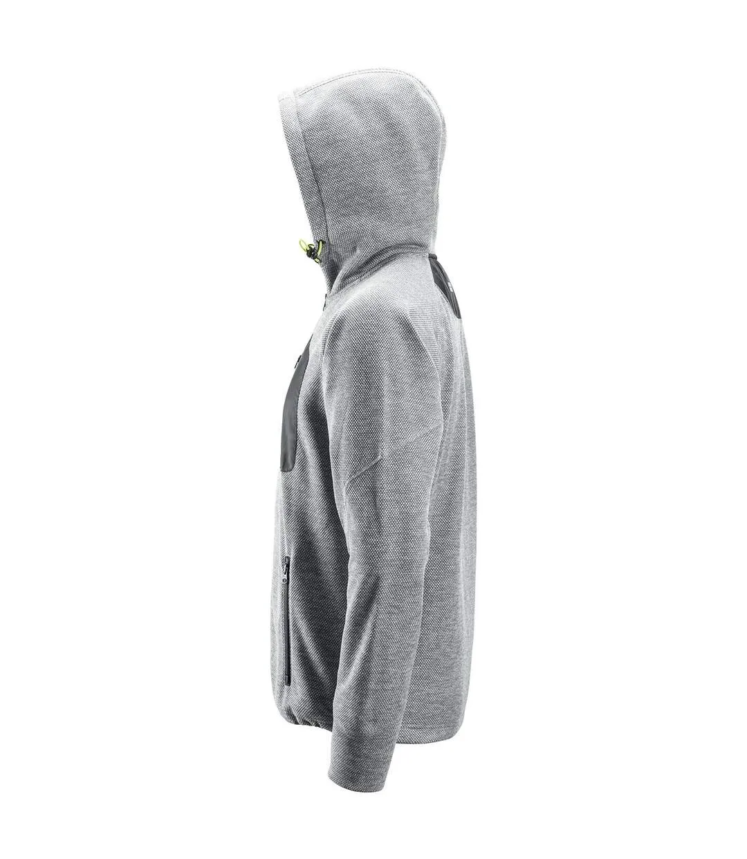 Snickers Mens Fleece Hoodie (Gray/Black) - UTRW8394