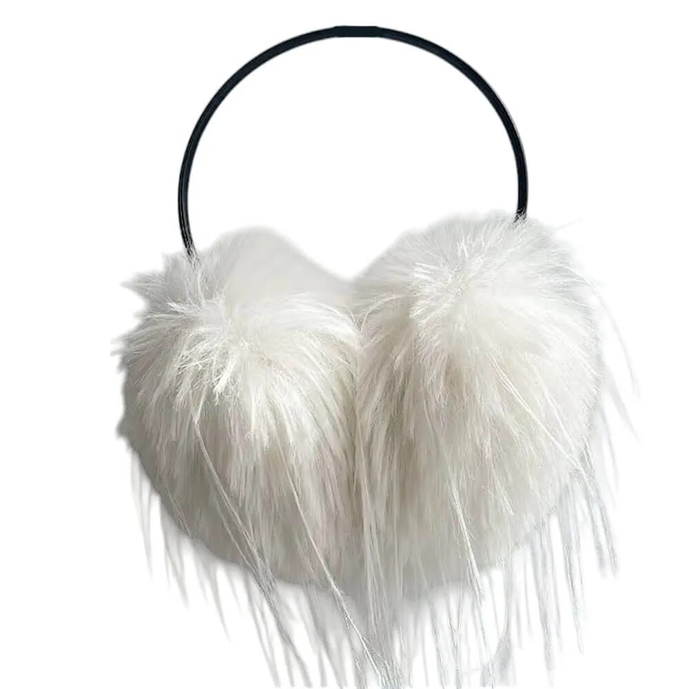 Soft Girl Aesthetic Faux Fur Earmuffs