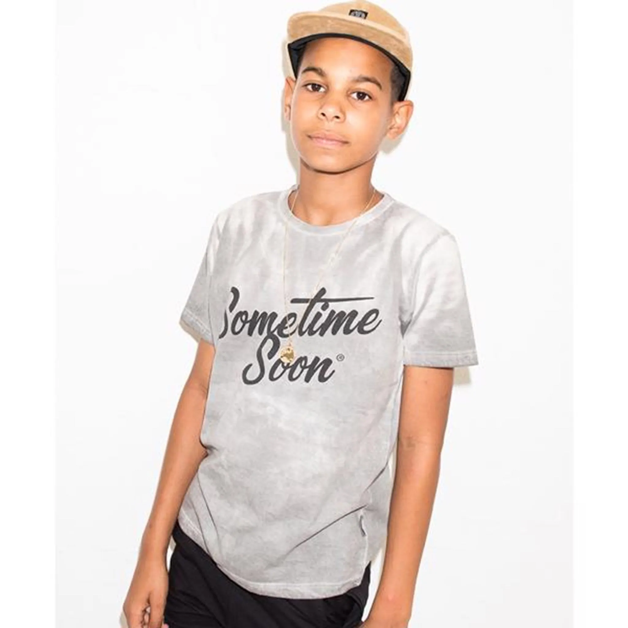 Sometime Soon Sometime T-shirt Grey Melange