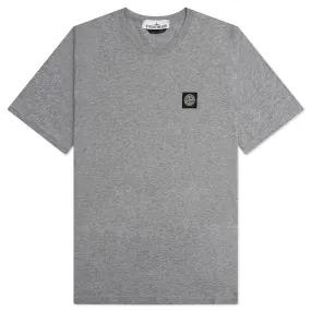 S/S T-Shirt - Melange Grey