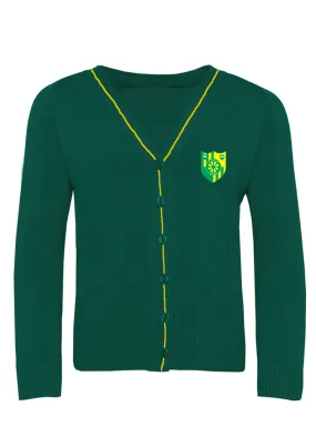 Stanhope Primary School Bottle Green Cardigan