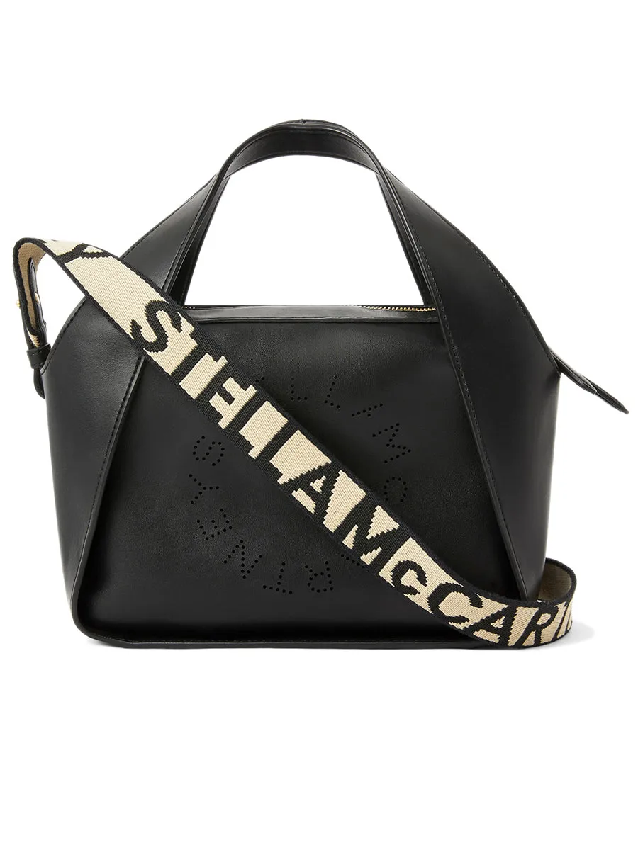 Stella Logo Crossbody Bag in Black