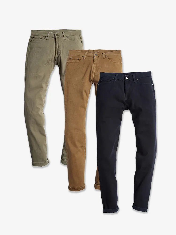 Straight Mercer Jeans 3-Pack