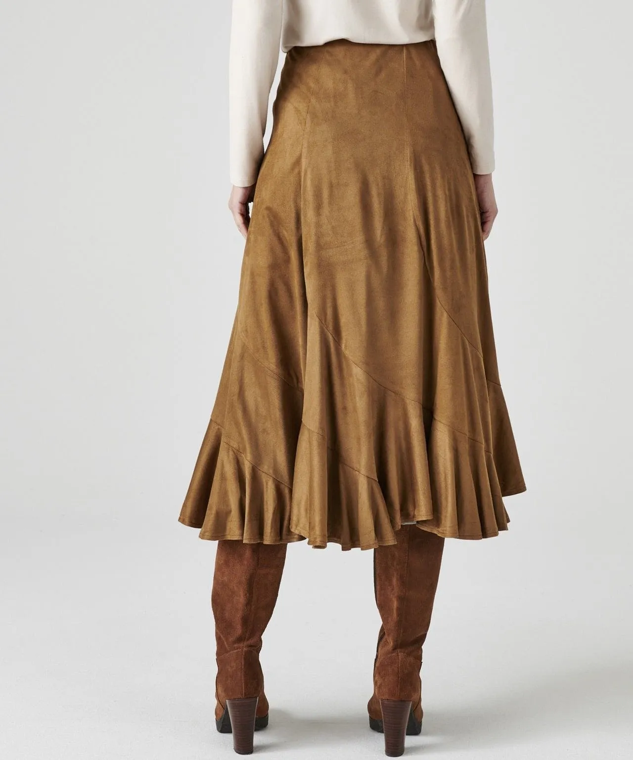 Suedette Skirt