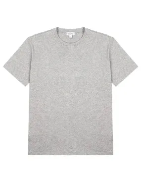 Sunspel Boy Fit T-Shirt Grey Melange